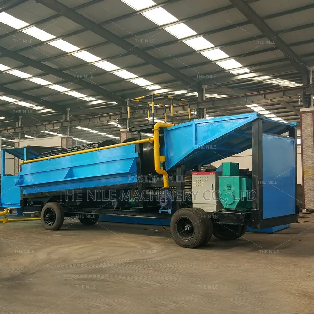 New Mobile Placer Gold Mineral Processing Plant for Sale