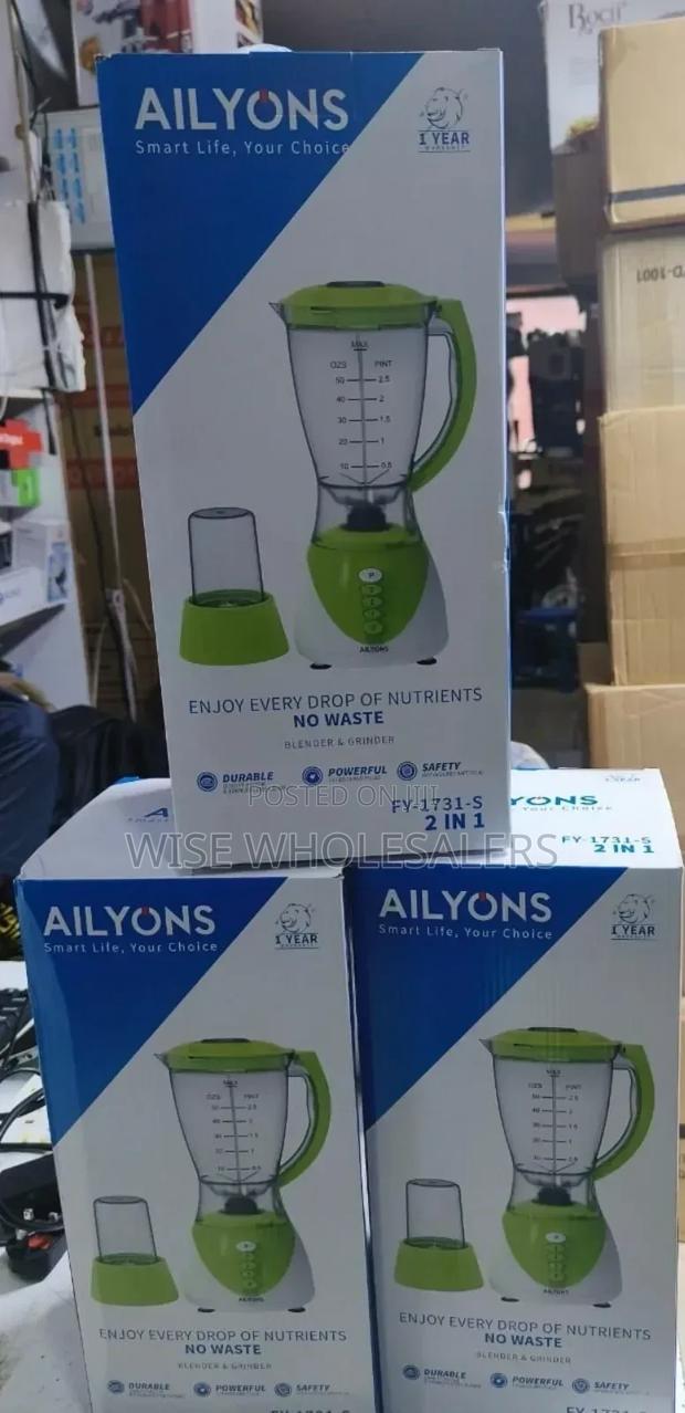 AILYONS 2 in 1 Blender With Grinding Machine 1.5 LTRS