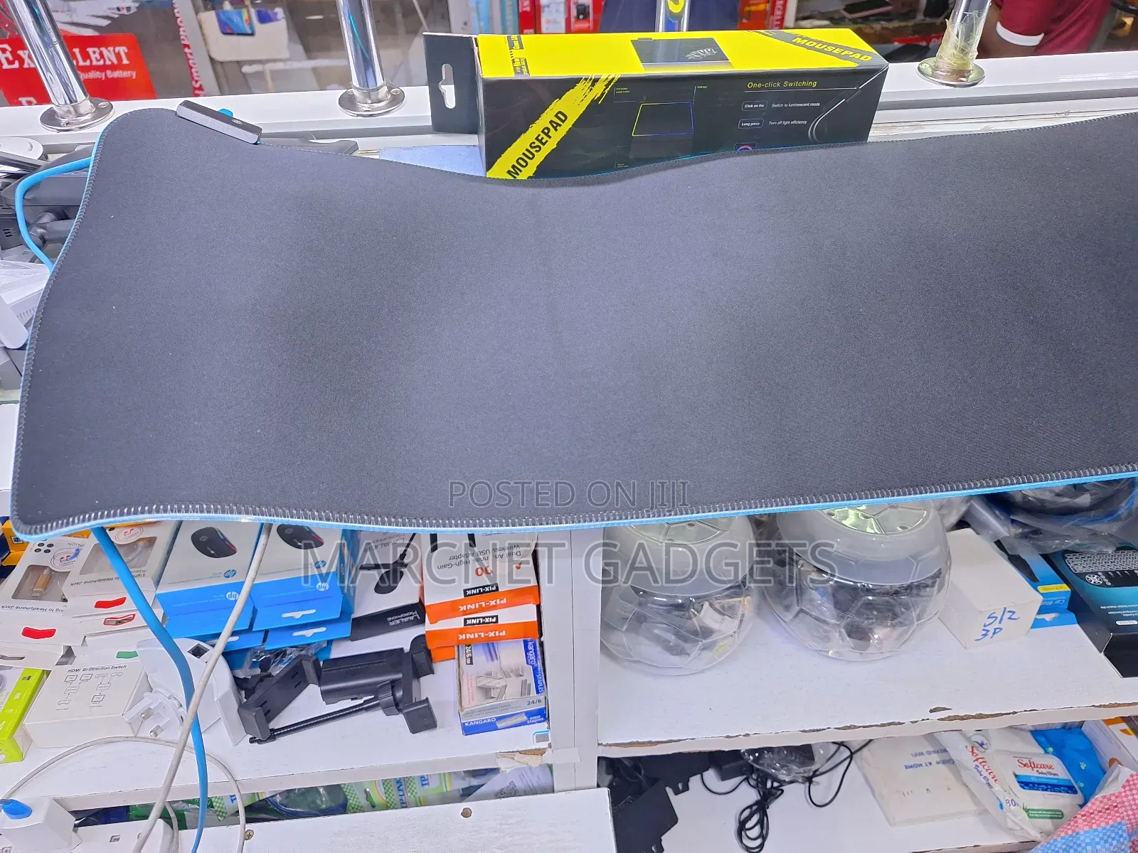 300×800 RGB Cloth Mouse Pad With Multiple Colors