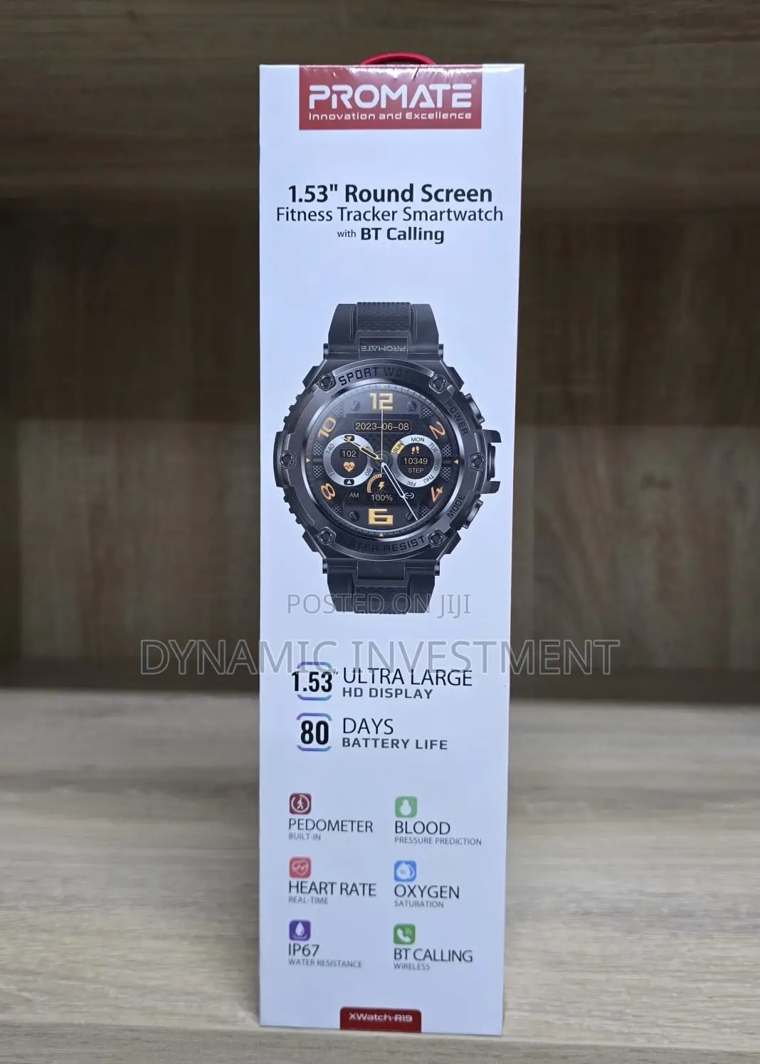Promate Xwatch-R19 (Free BT Speaker Rugged Smart Watch