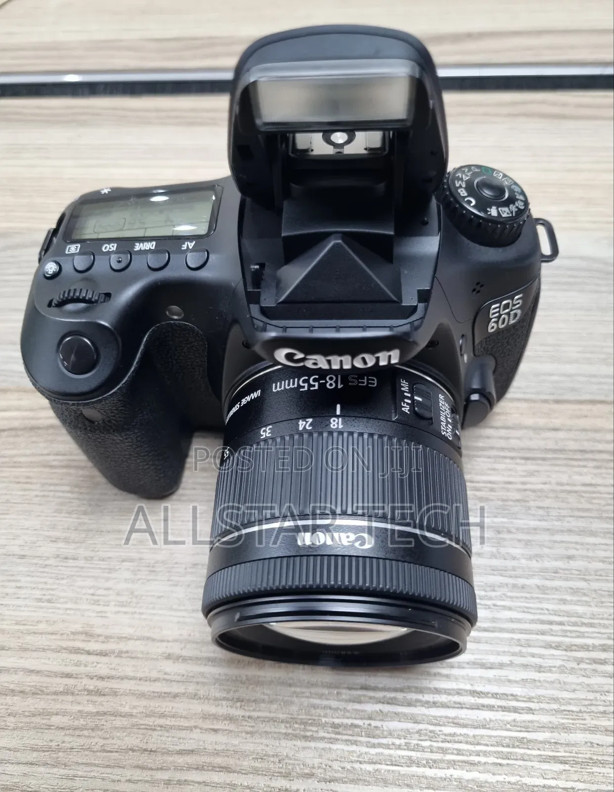 Canon 60d With 18-55mm