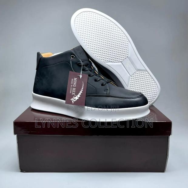 Leather Ming Hex Boots