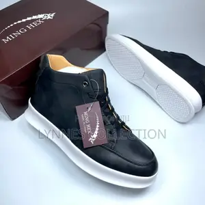 Leather Ming Hex Boots