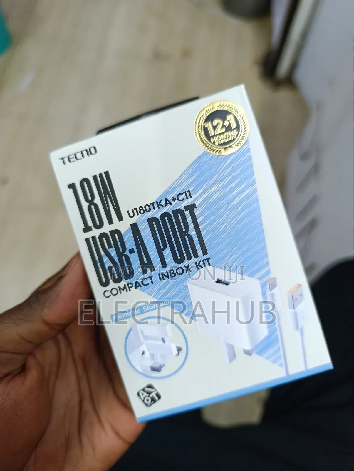 Tecno 18w Usb-a Port New Sealed in a Shop