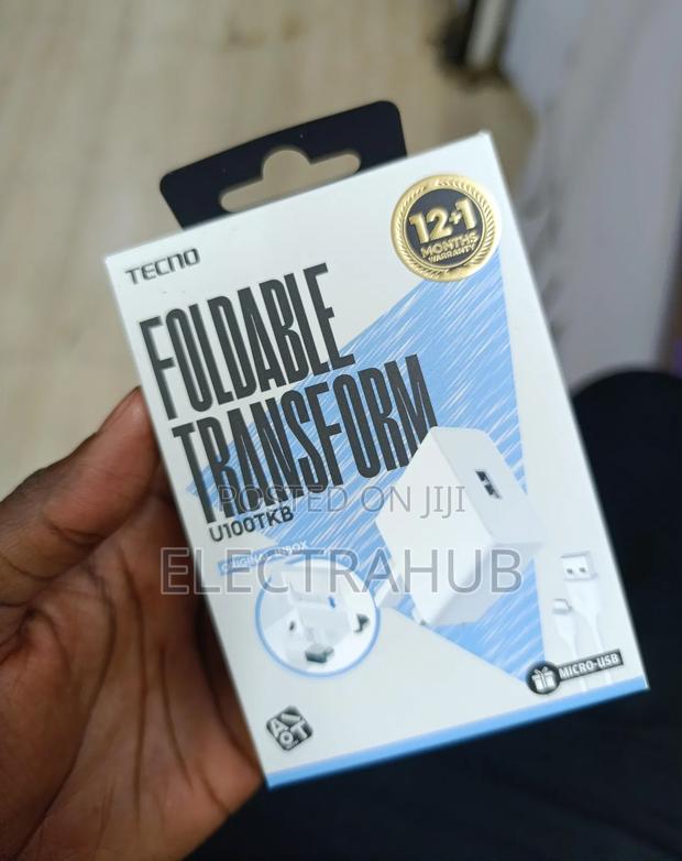 Tecno Micro USB Complete Charger New Sealed in a Shop - main view