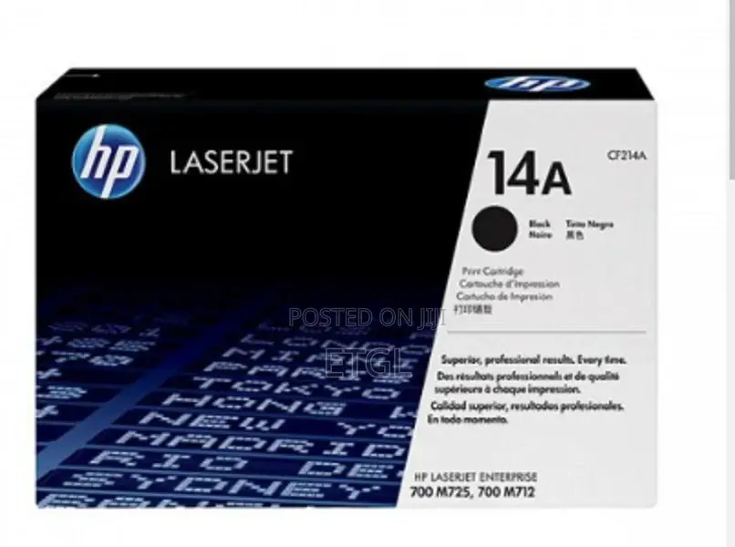 HP 14A Black Original Laserjet Toner Cartridge