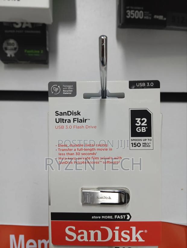 Sandisk 32GB Ultra Flair 3.0 Flash Drive