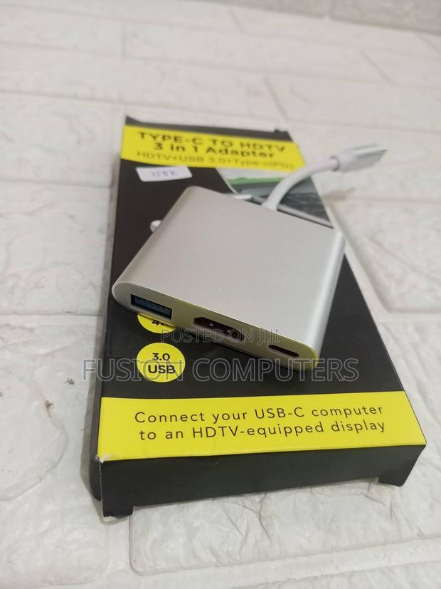 Type-C to HDTV 3 in 1 Adapter HDTV + USB + Type-C