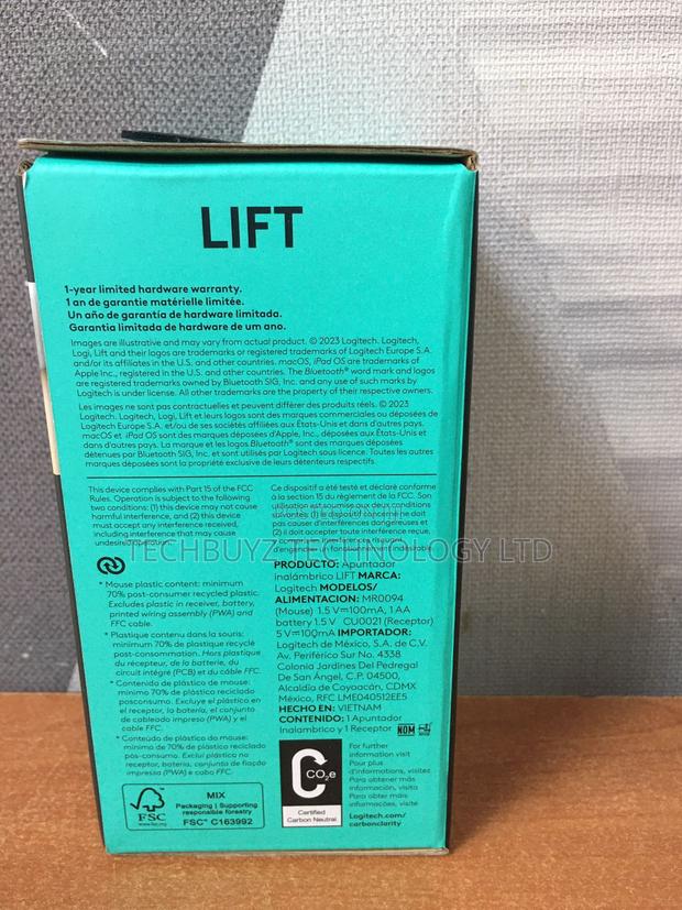 Logitech Lift Vertical Ergonomic Mouse,Bluetooth - thumbnail 2