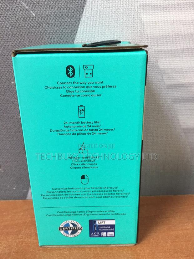 Logitech Lift Vertical Ergonomic Mouse,Bluetooth - thumbnail 3