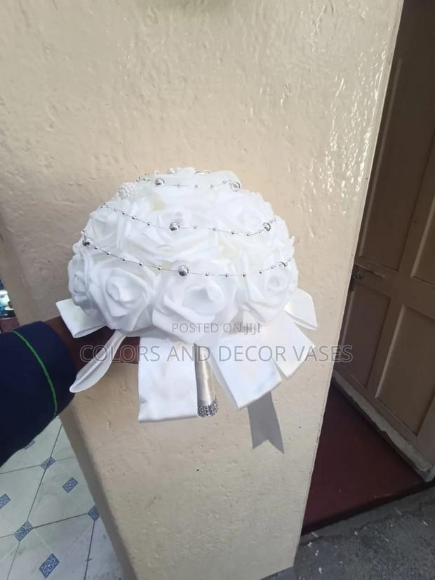 Artificial Bride Bouquet Flowers - thumbnail 3