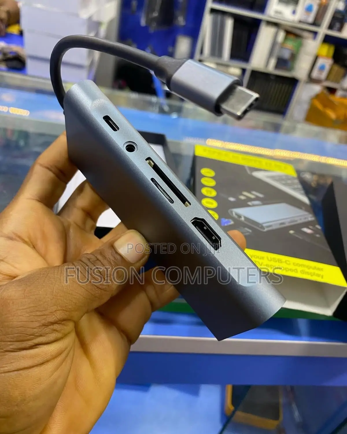 Type C to HDTV 11 in 1 Adapter