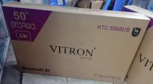Tv 50" Vitron Frameless Smart Android Bt