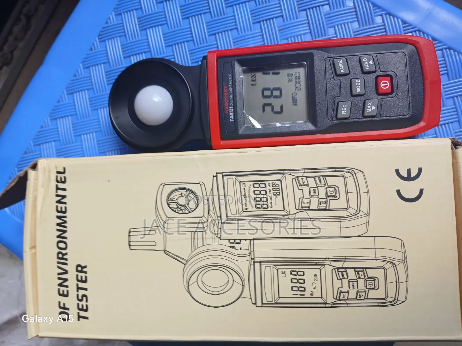 Digital Environment Lux Meter (Photometer)