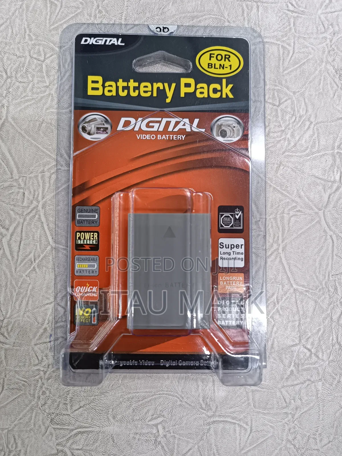 Digital Battery Pack for OLYMPUS BLN-1 Battery