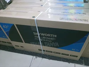 Skyworth 43" Smart Google Frameless Tv