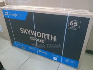 Skyworth 65" Qled 2024 Latest Google Tv,Voice
