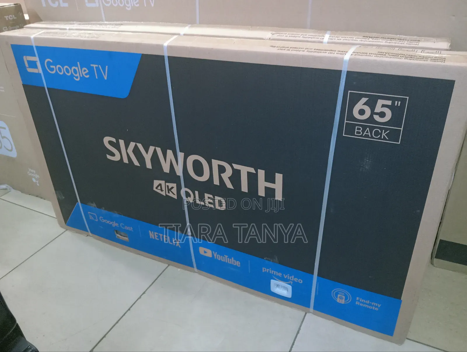 Skyworth 65" Qled 2024 Latest Google Tv,Voice