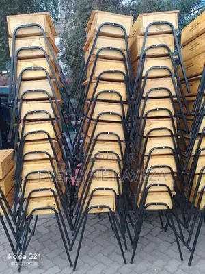 School Lockers and Chairs