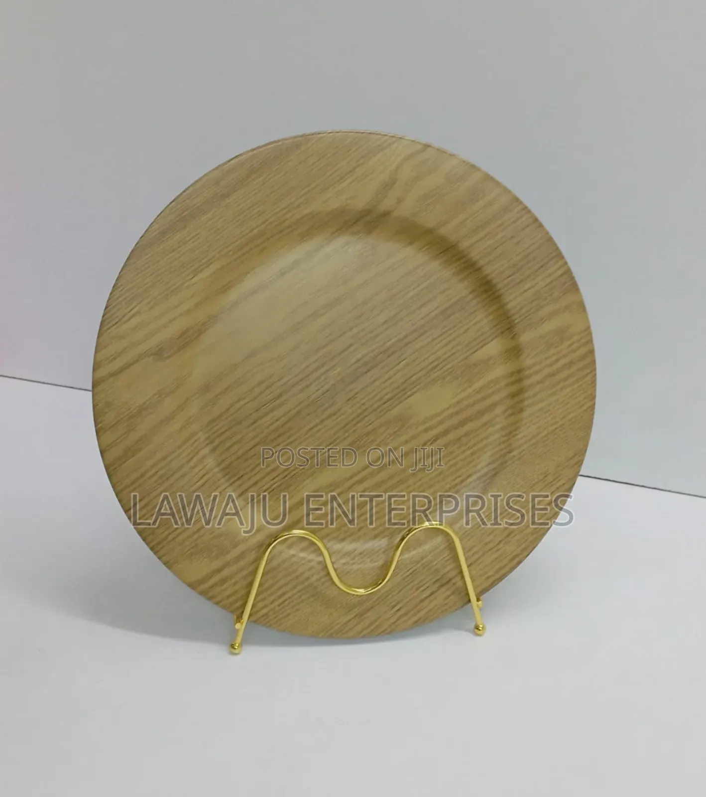 Golden Charger Plate