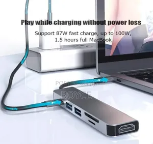 Type-C to HDTV 6 in 1