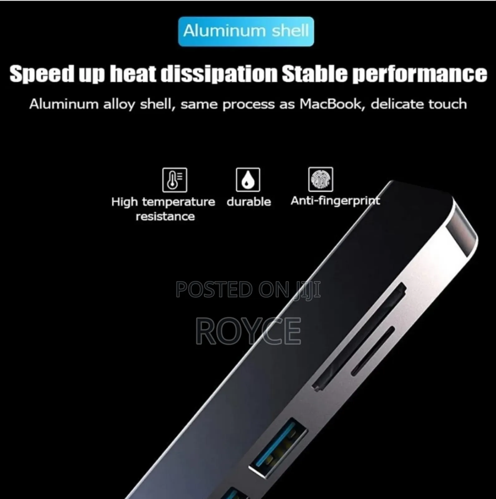 Type-C to HDTV 6 in 1