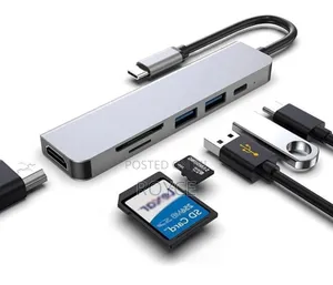 Type-C to HDTV 6 in 1
