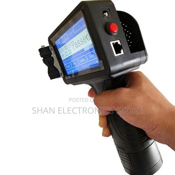 At Trademark/Logo/Gr Automatic Black Handheld Inkjet Printer - main view