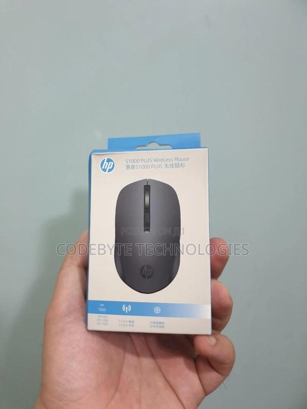 ~HP Wireless Silent Mouse S1000 Black ^ - main view