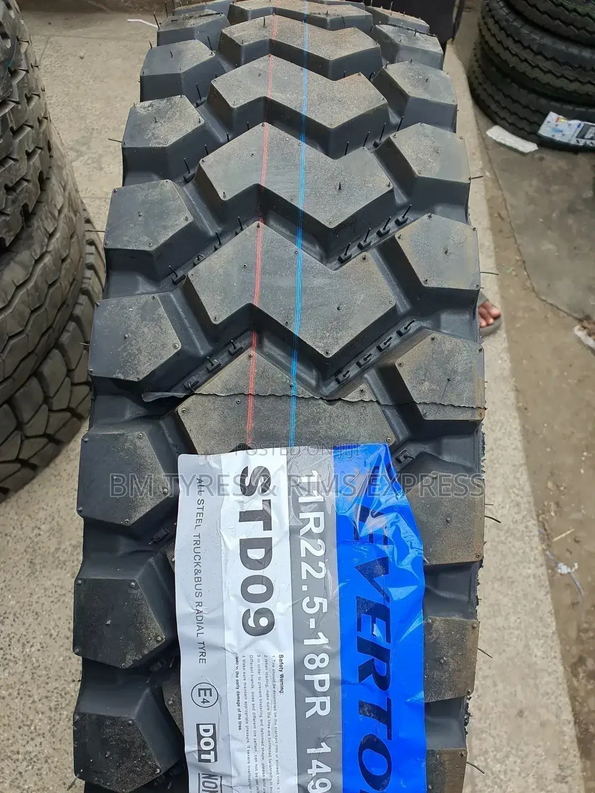 11 R22.5 Everton Tyres (Diff)