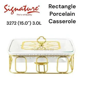 Signature 13.5 Inch Porcelain Chaffing Dish