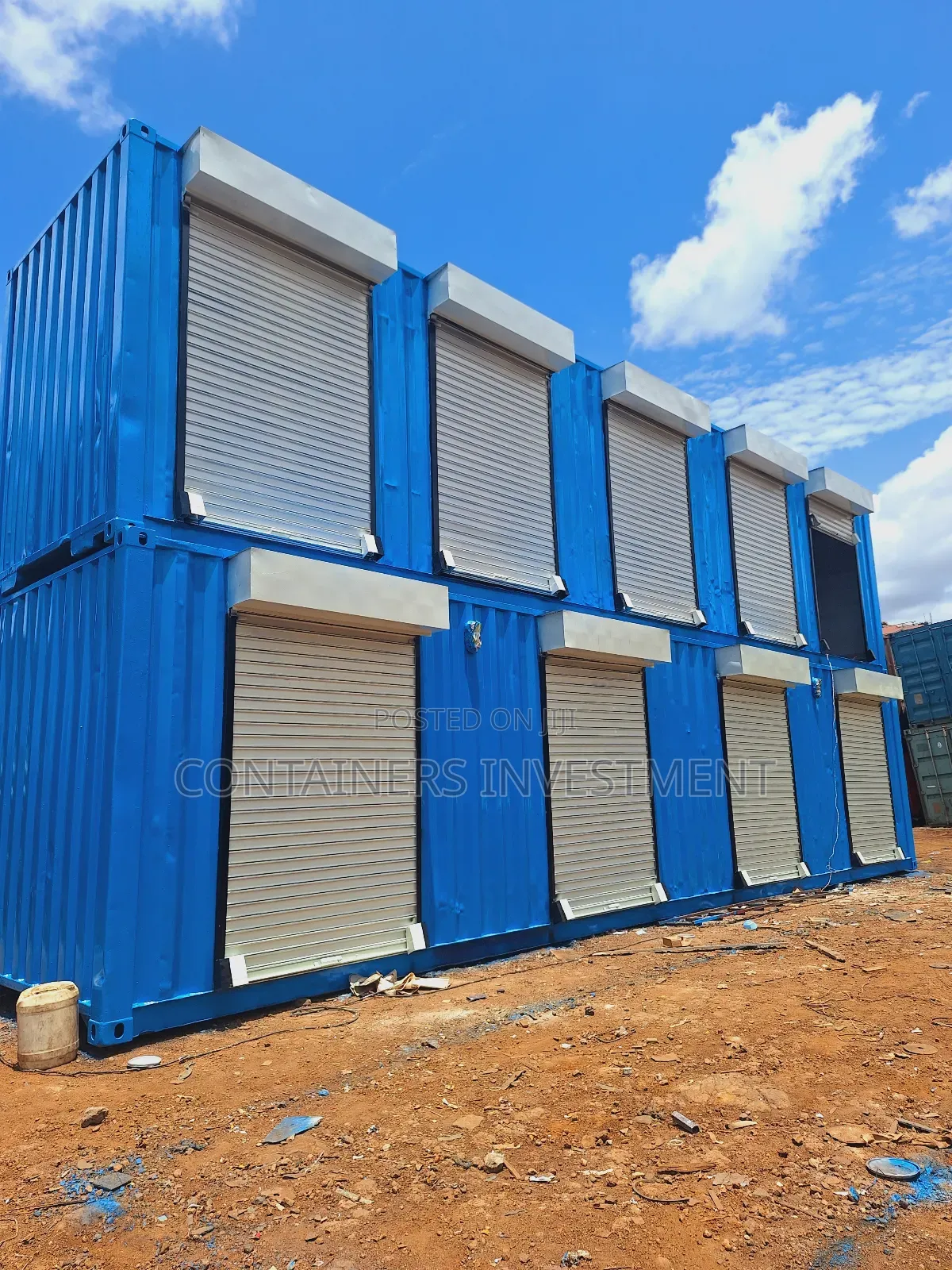 40ft Container Stalls- Newly Prepared.