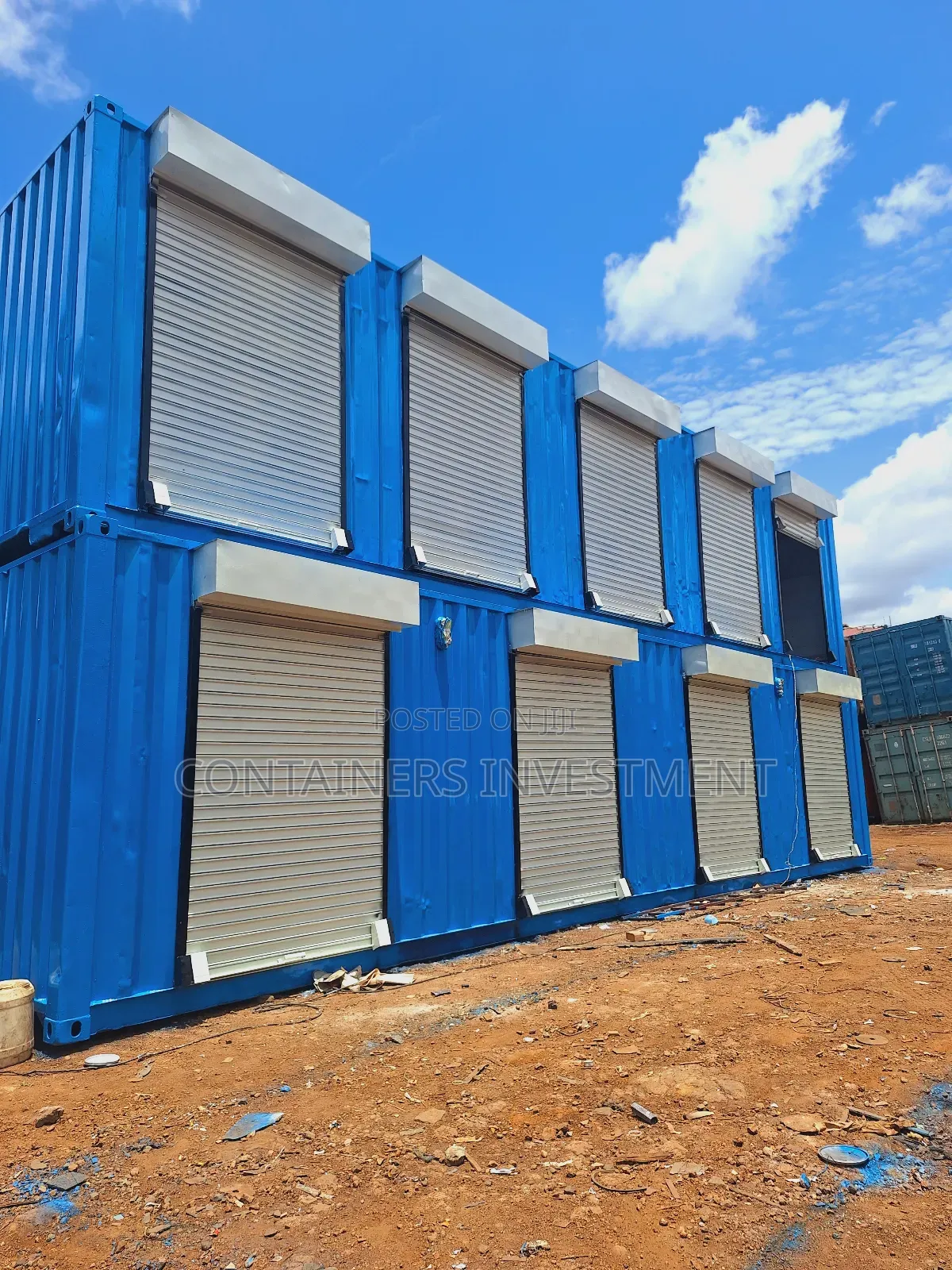 40ft Container Stalls- Newly Prepared.