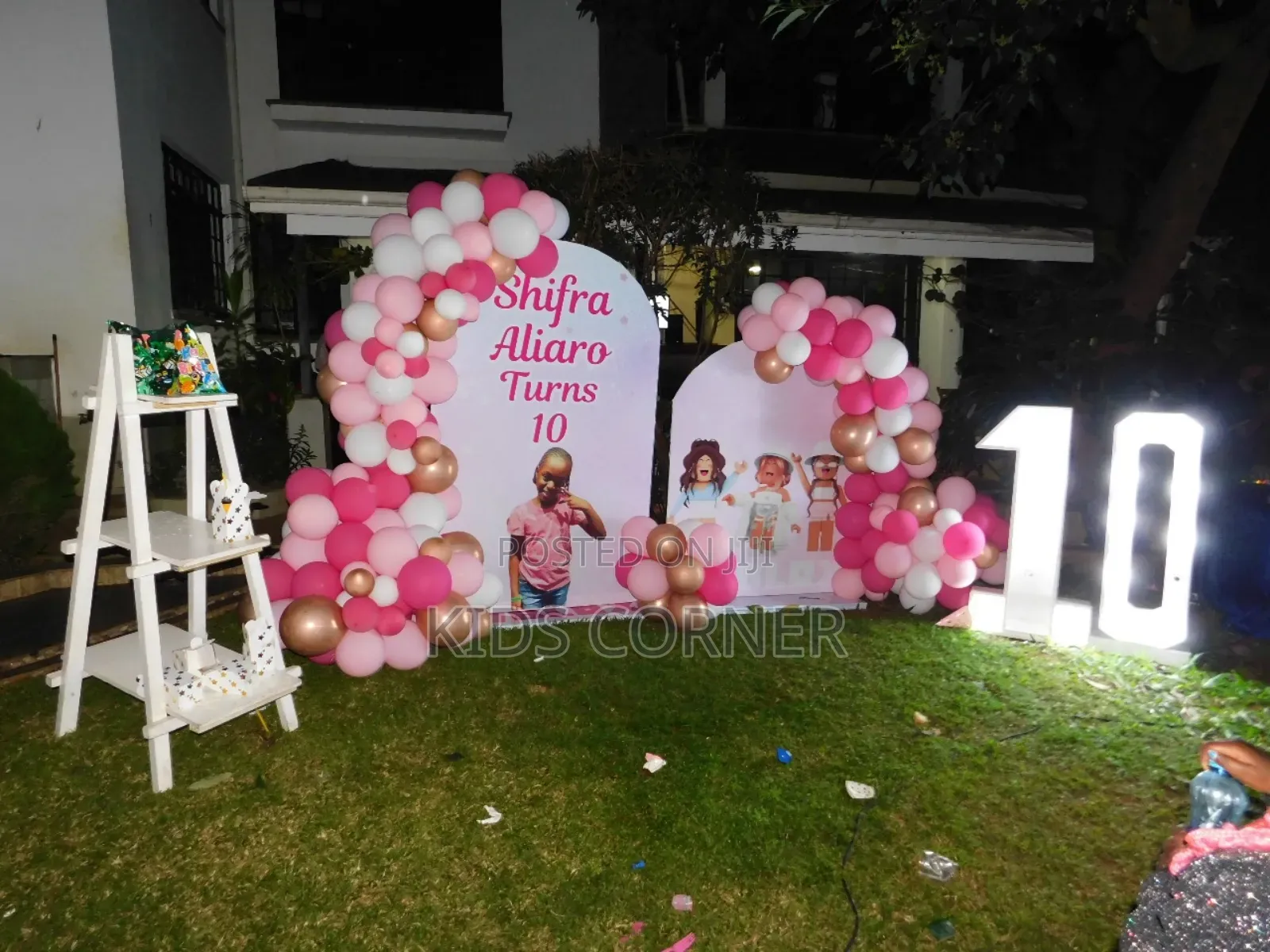 Birthday Backdrop Decorations