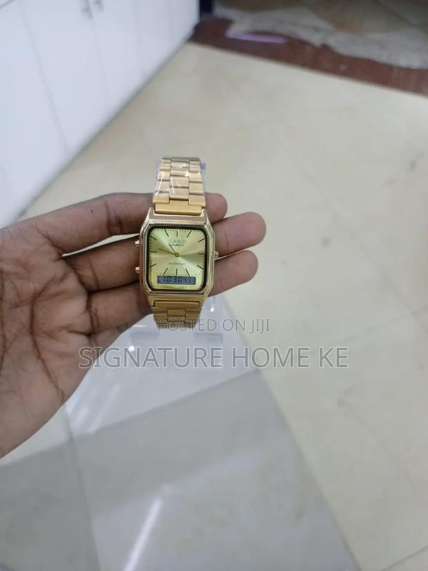 Casio Watch -Gold - main view