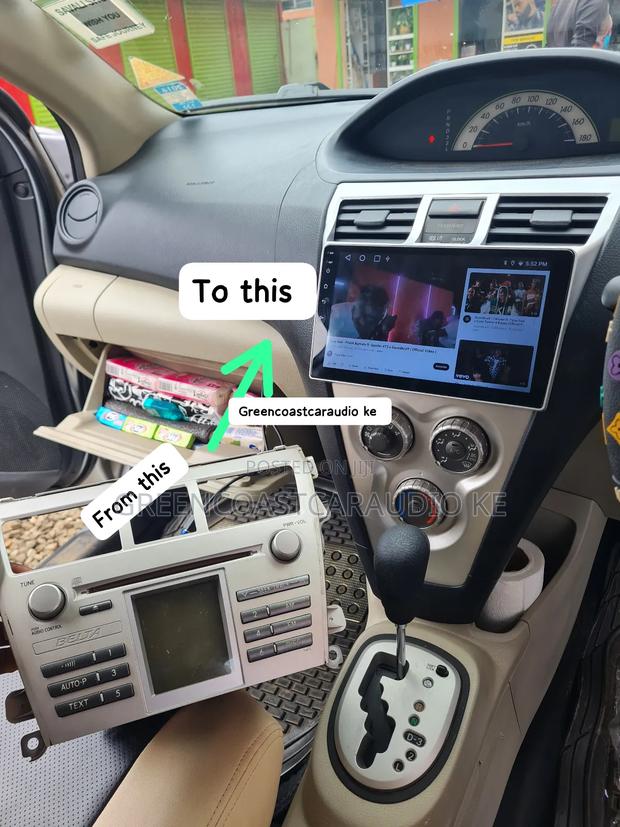 Toyota Belta Installed With Aftermarket Android Radio - thumbnail 3