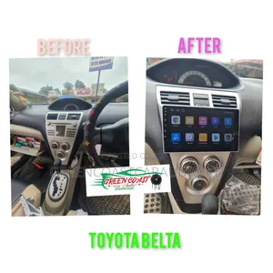 Toyota Belta Installed With Aftermarket Android Radio