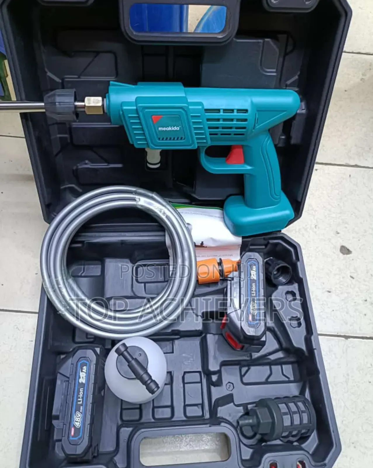 Cordless Pressure Washer/Rechargeable Carwash 48v