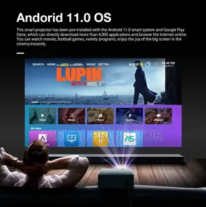 Android Mini Projector Blitzwolf BW-V8