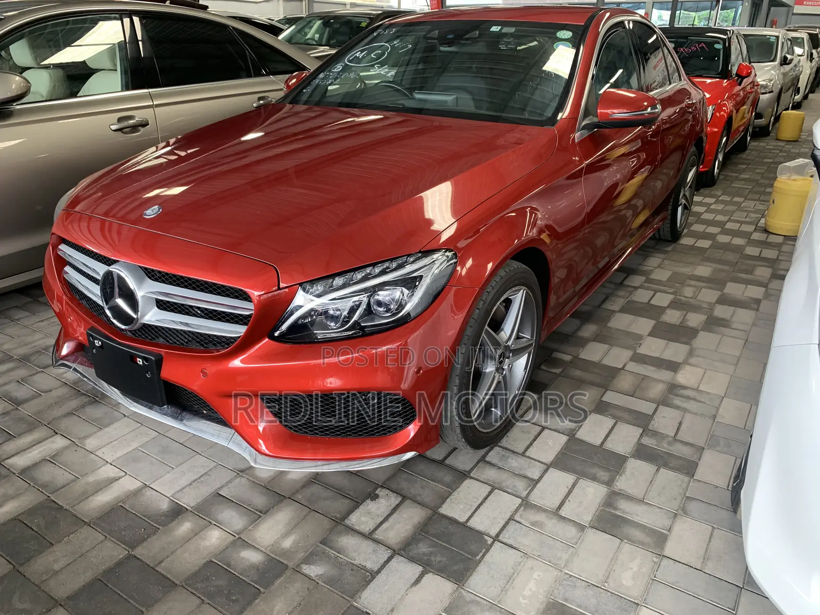 Mercedes-Benz C200 2017 Red
