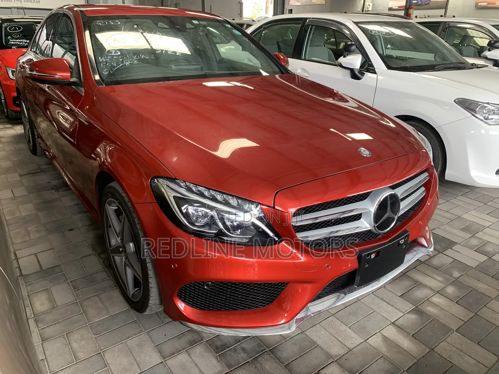 Mercedes-Benz C200 2017 Red
