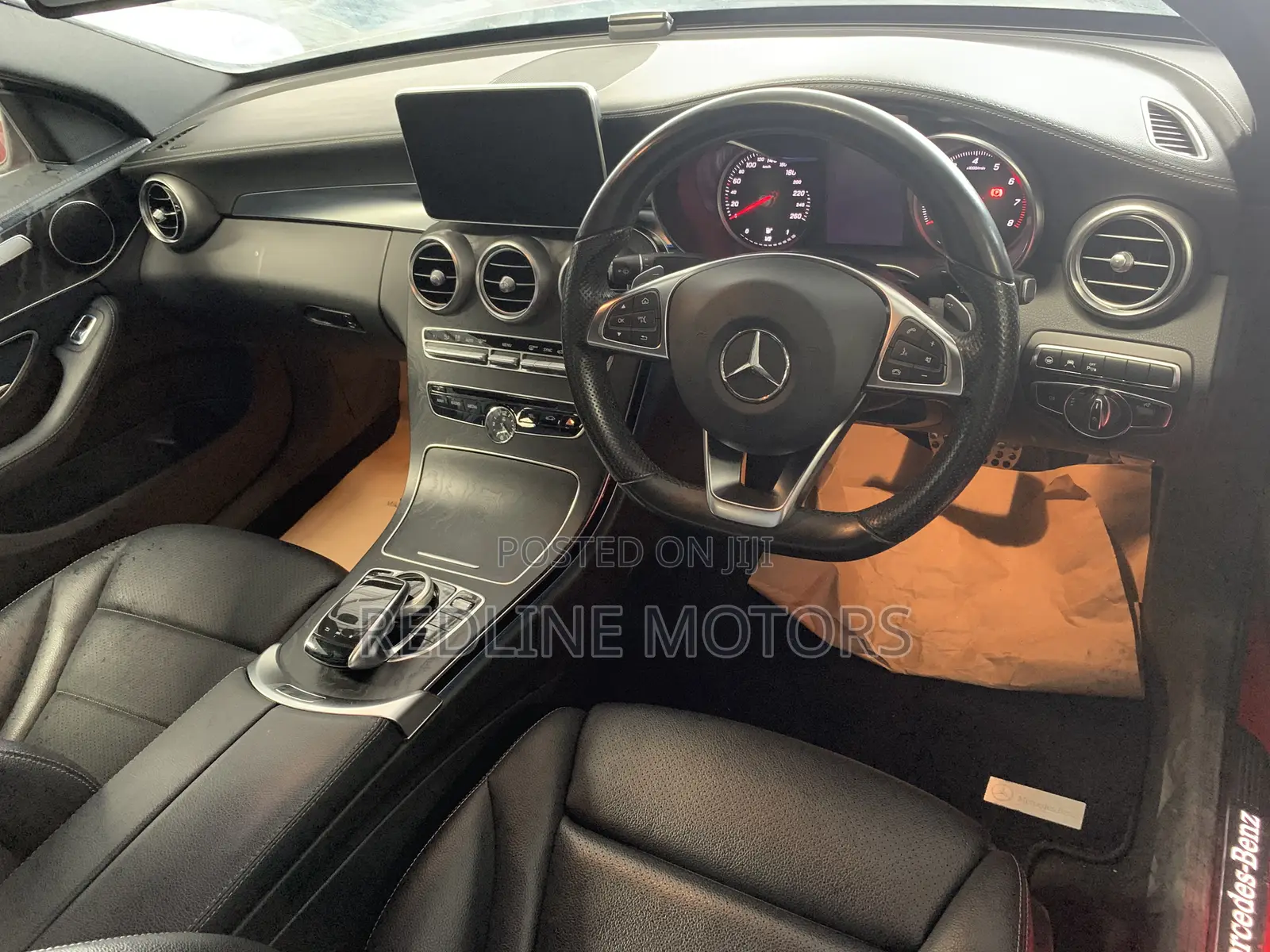 Mercedes-Benz C200 2017 Red
