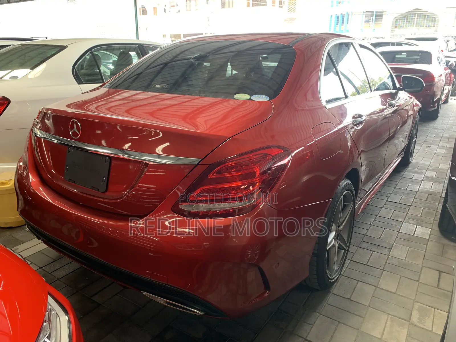 Mercedes-Benz C200 2017 Red