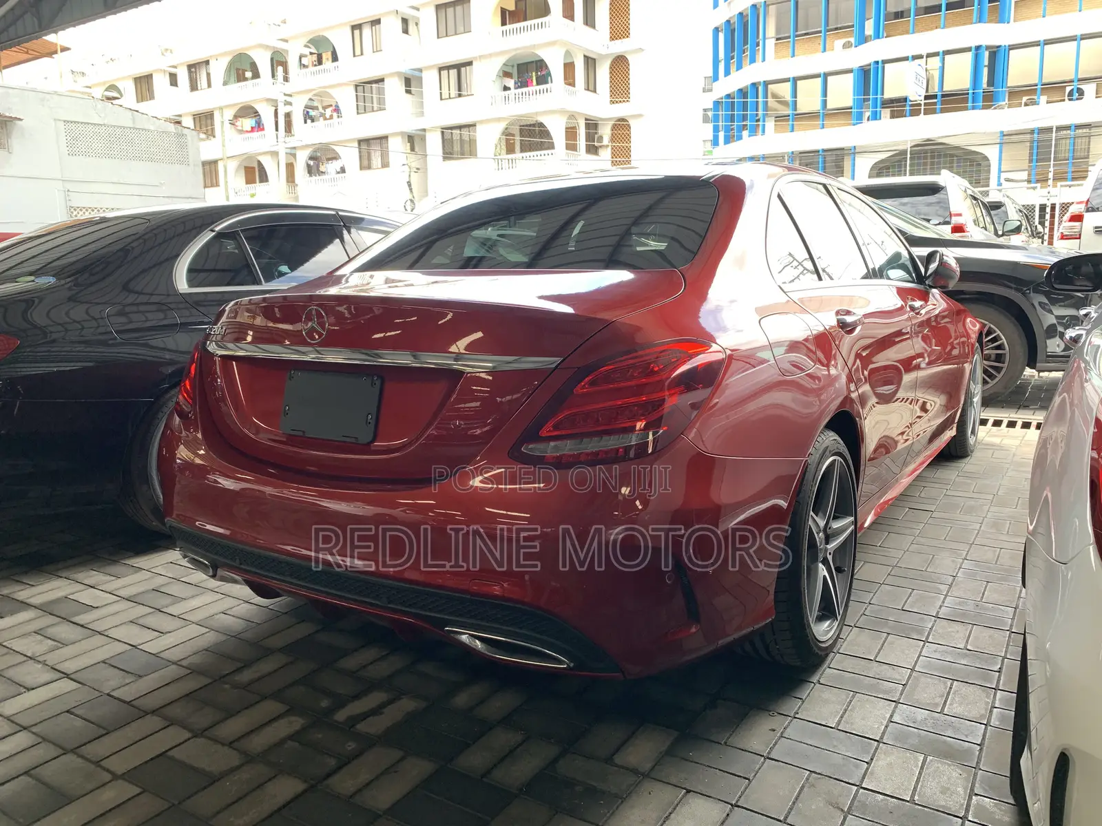 Mercedes-Benz C-Class C 220 BlueTEC (W205) 2017 Red