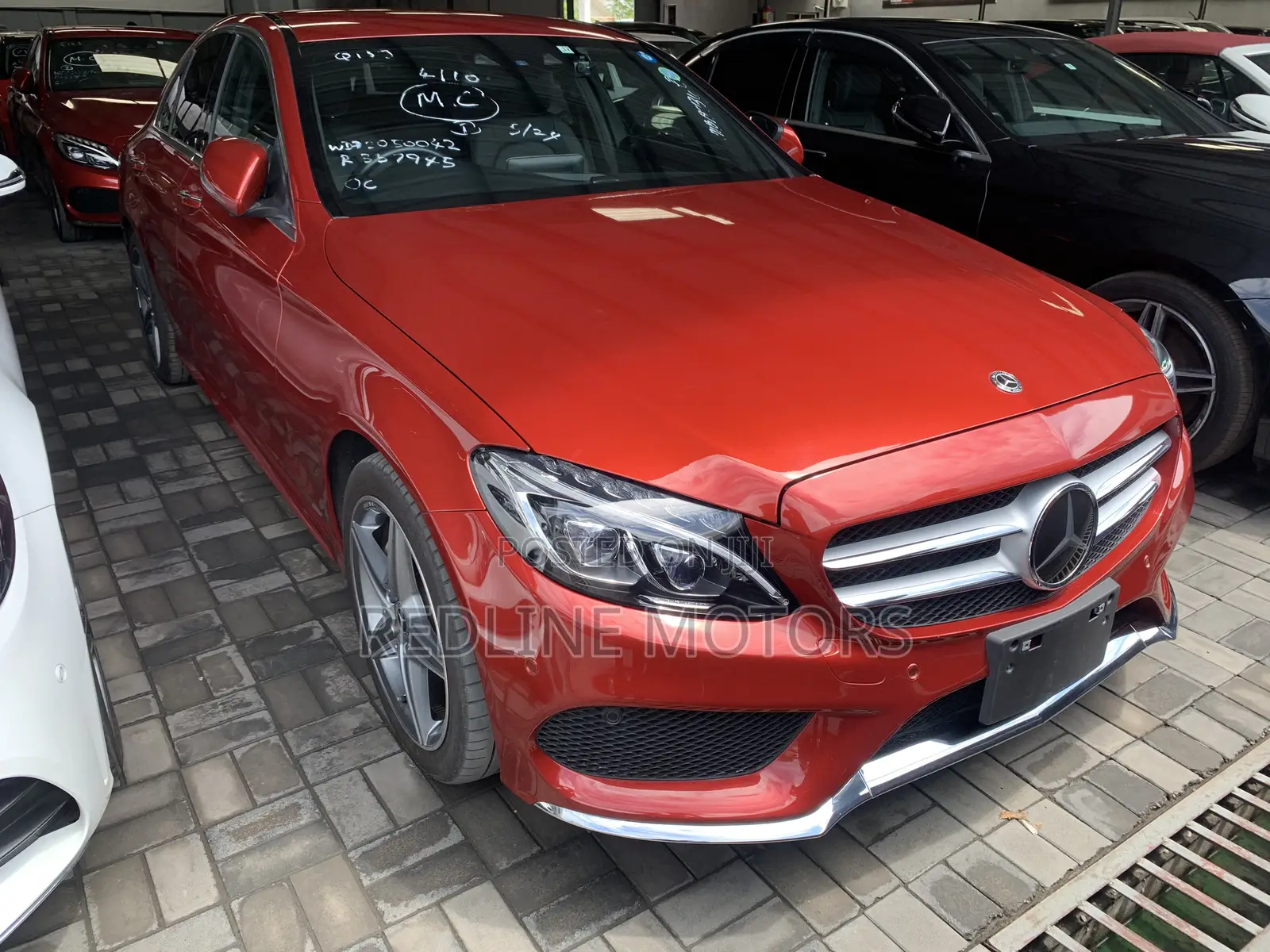 Mercedes-Benz C-Class C 220 BlueTEC (W205) 2017 Red
