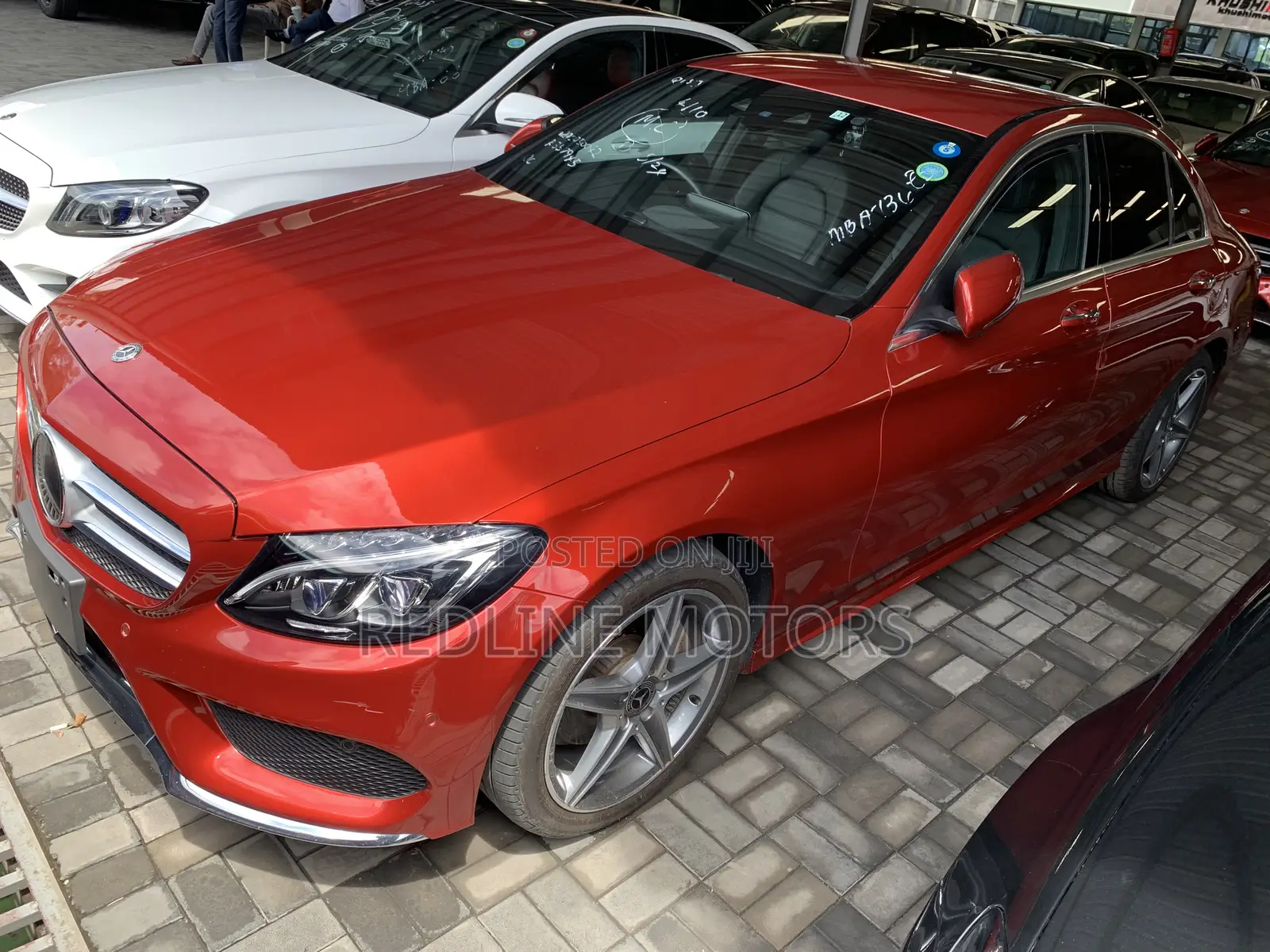 Mercedes-Benz C-Class C 220 BlueTEC (W205) 2017 Red