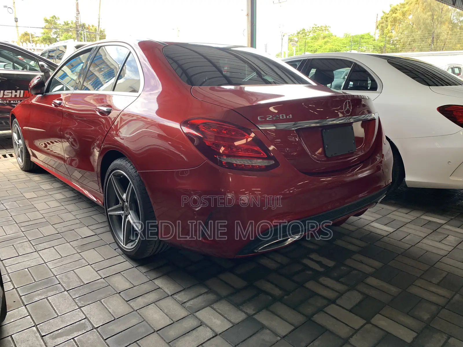 Mercedes-Benz C-Class C 220 BlueTEC (W205) 2017 Red