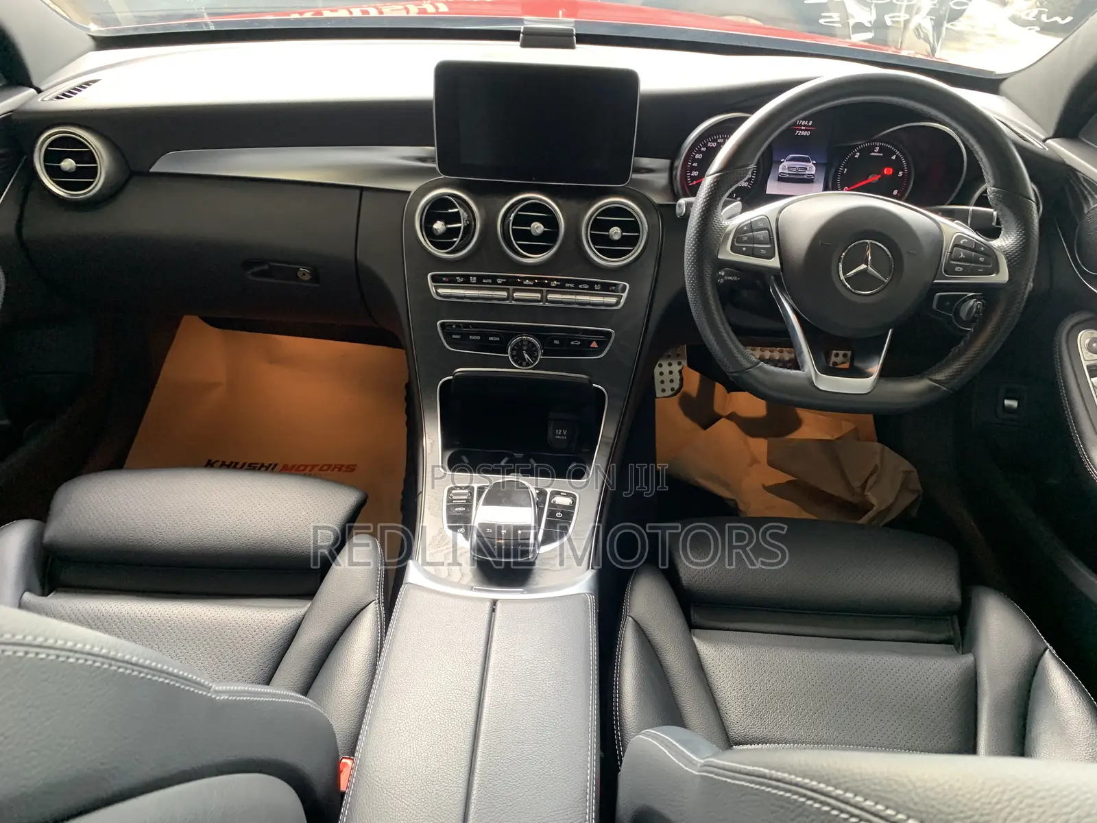 Mercedes-Benz C-Class C 220 BlueTEC (W205) 2017 Red