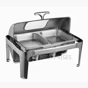 Signature 9L Stainless Rolltop Chaffing Dish
