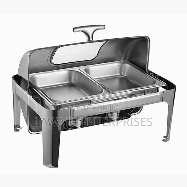 Signature 9L Stainless Rolltop Chaffing Dish - main view
